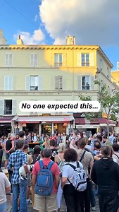 Only in Paris… you’re walking down the street and suddenly 30 artists pop up on balconies and corners singing Bohemian Rhapsody! The whole city turned into one big concert. Pure magic, pure chaos, pure Freddie. I swear he was smiling from heaven saying, “This is how it’s done, darling! . . . #ParisVibes #StreetConcert #BohemianRhapsody #FreddieForever #MusicEverywhere #ParisMagic #UnexpectedMoments #LiveFromTheStreets #CityOfMusic #ParisBalconies #EpicPerformance #WeWillRockYou #FreddieMercuryLi