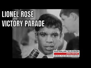 A Hero's Welcome: Lionel Rose's Victory Parade and Interview in Never-Before-Seen Archive Footage