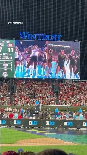 Slick court turns Wrigley volleyball match into dance battle
