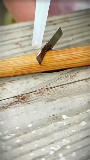 Using a cutter and a hammer, as well as wire, it is shaped and rolled into a versatile tool #shorts