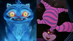 You can’t deny that Jinu’s tiger from KPop Demon Hunters kind of reminds you of the Cheshire Cat from Alice in Wonderland