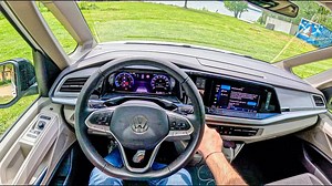 【4K纯享】大众房车 Volkswagen California Ocean Camper POV 第一视角驾驶