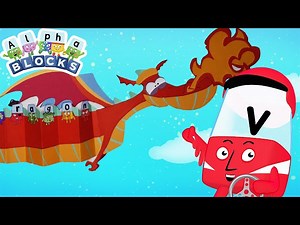 Alphablocks Dragon New Year Make | Reading for Kids | @officialalphablocks - Videos For Kids