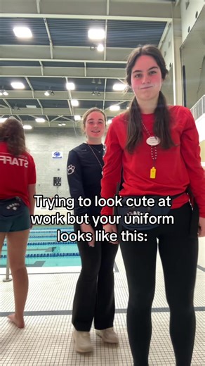 Worst uniforms ever #work #lifeguarding #lifeguard #lifeguards