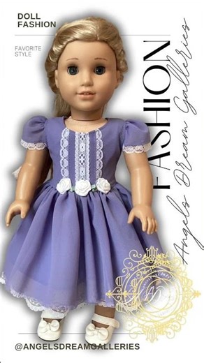 Favorite Doll Fashion Moments for American Girl Dolls 🎁💝🌸 #dollfashion #style