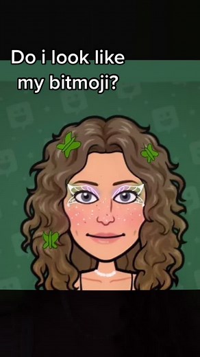 What should I change? Yes the makeup is drawn on the Bitmoji 🤣 #fyp #bitmoji ￼#doilooklikemybitmoji #makeup #fairy