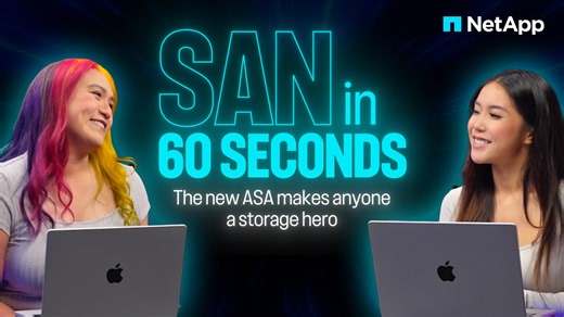SAN in 60 seconds | NetApp Video