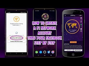 How To Create or Register a Pi Network Account Using Your Facebook Step by Step: