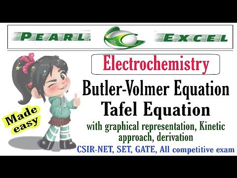 Easy way to understand Butler-Volmer Equation & Tafel Equation with graphical representation.