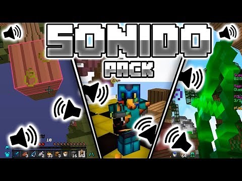 PACK DE SONIDOS PARA MINECRAFT | ARCO, BLOQUES, COMIDA, POCIONES, HUEVOS ETC... | Skywars Rush