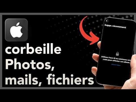 Comment vider la corbeille sur iPhone (Photos, mails, fichiers) 📱🗑️