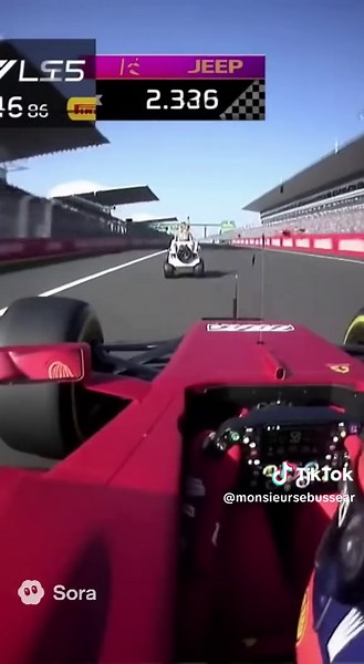 becky wipping that john #cars #f1 #sora #ai #fyp