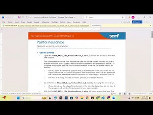 New Perspectives Excel 2019 | Module 12: SAM Project 1a Penta Insurance