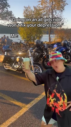 BelleRides2 🎀 on Instagram: "Local all women’s biker group! ♥️ #BikerGirls #Bikers #Motorcycle #NoBoysAllowed"