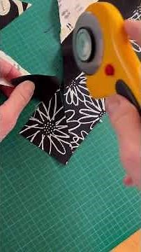 How to cut 45 degree angles in fabric. #sewingtools #quiltingforbeginners #sewingforbeginners