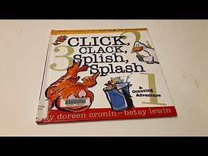 Reading Click, Clack, Splish, Splash a counting adventure by Doreen Cronin