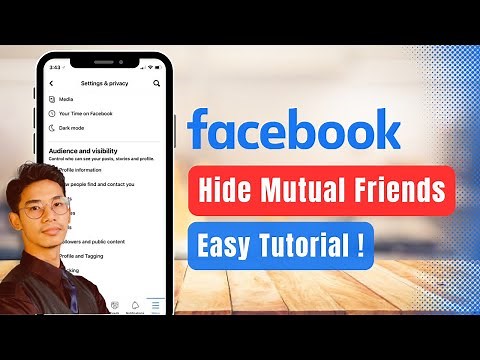 How to Hide Mutual Friends on Facebook !