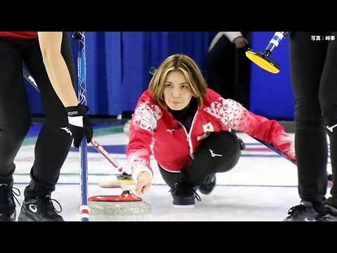 "Japan's women's curling team scores a dramatic victory! Defeating Norway 6-5 to secure Olympic b...