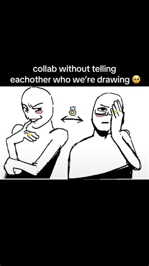 art collab with @廾ヨししØ ouhh this is amazing.., #arttrend #fyp #art #fypシ #funny