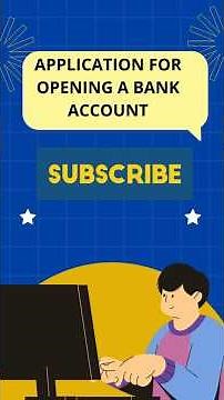 How to Write Application for Opening a Bank Account | Bank Account Opening Letter Format | Quizcarry