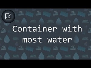 Container with most water problem - Inside code