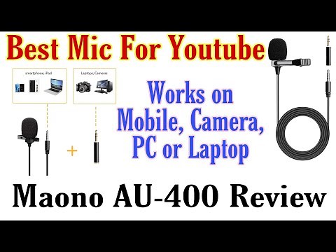Maono AU-400 Mic Review and PC Setup [HINDI]
