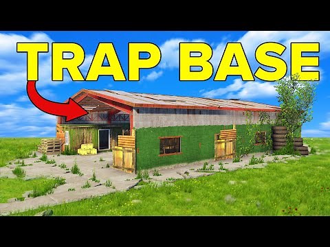 I turned Mining Outpost into a Trap Base... - Rust