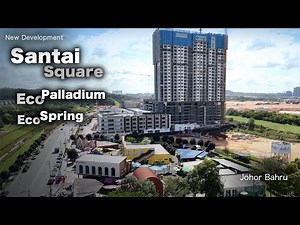 A Hidden Gem Rising in Johor Bahru | Eco Spring & Santai Square | 4K 60FPS