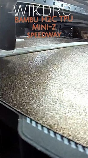 3D Printed Mini-Z Track Is Actually Crazy #rcracer #kyoshominiz #shorts