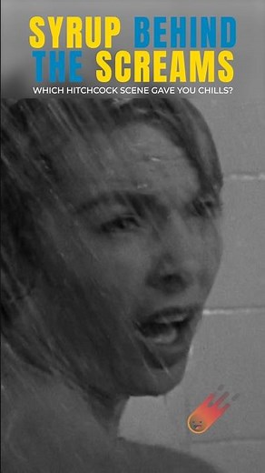 They Used CHOCOLATE SYRUP For The Psycho Shower Scene