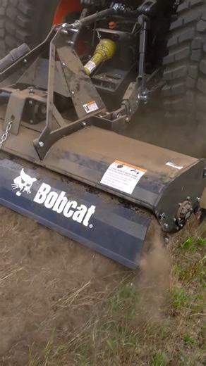 Great fields start here. The 3pt tiller preps the land the right way and right away. #WeAreBobcat #3ptTiller #Landscape #Acreage #AttachmentOfTheWeek | Bobcat Company