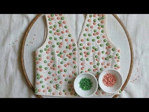 Super easy hand work design for beginners.