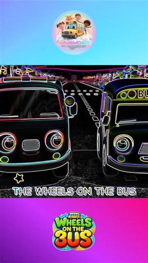 🚍 [1 MINUTE LOOP] Wheels on the Bus Sound Variations Remix 🎶 | Sing Along Version | JollyMixKidsTv