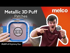 3D Puff Embroidery Patches Made Easy: The Complete Guide | Design & Stitch Patches on Melco SUMMIT