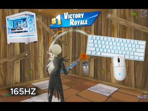 ⭐️ Fortnite Box Fights on PC 📦🏆| Royal Kludge Keyboard Gameplay (RK61) 👑| lofi beats | 165 FPS