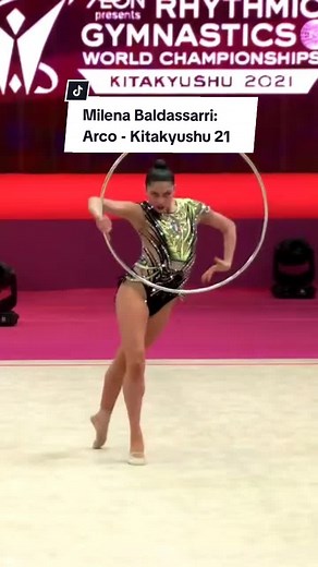 Milena Baldassarri: Rotina de Arco no Mundial de Ginástica Rítmica 2021