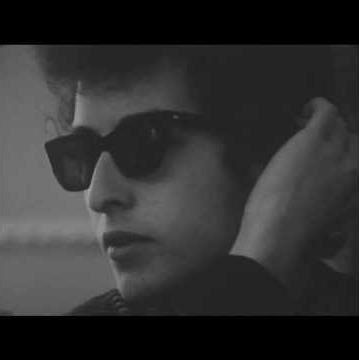 Bob Dylan summoning Let Me Die in My Footsteps up from the grave. 1965. D.A. Pennebaker.