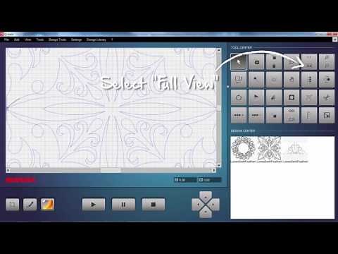 BERNINA Q-matic Video Tutorial: View and Zoom
