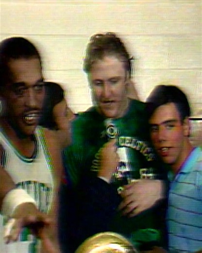 Larry Bird reflected on a hard-fought championship after sealing the deal in 1984! 🔥 Pacers/Thunder winner-take-all Game 7 tips TOMORROW at 8:00pm/et on ABC! 🏆 #NBAFinals presented by YouTube TV | NBA