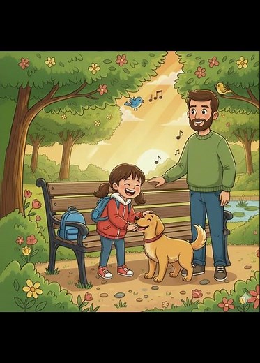 A Morning in the Park French for Beginners with Subtitles:Français pour débutants avec sous-titres