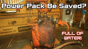 Can this bulged neglected power pack be saved?