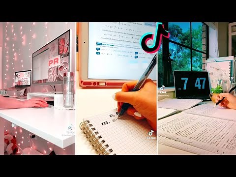 STUDY WITH ME #3📚 TIKTOK COMPILATION | Aesthetic Kawaii