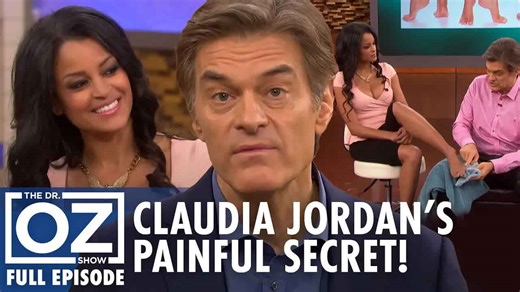 Claudia Jordan’s embarrassing foot condition | Dr. Oz | S6 | Ep 119 | Full episode
