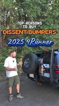 6th Gen Toyota 4Runner - New Modular Rear Bumper #6g4runner #4runner #shorts