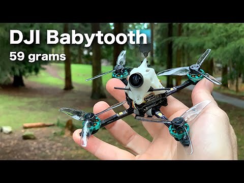 DJI Digital FPV on a 3-inch Babytooth Drone! Cool!