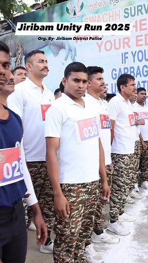Jiribam Unity Run 2025 || Marathon Run || District Police Jiribam #Jiribam #trading #Manipur | Day to Day Jiribam- DDJ