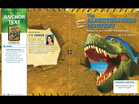 Journeys Lesson 17 for Third Grade: The Albertosaurus Mystery