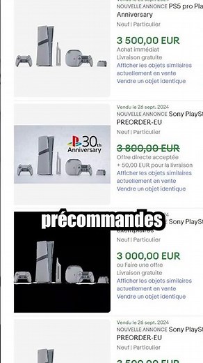 The PS5 Pro is already selling for €10,000 on Ebay... #playstation5 #ps5pro #youtubecreatorcommunity