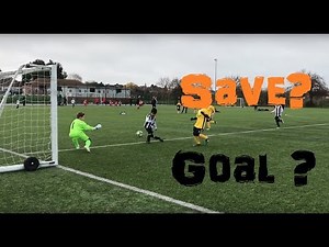 Young Goalkeeper Saves from Warm-Up & Football Match Footage | Kid Soccer Goalie