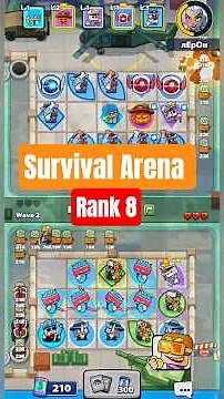 Survival Arena: Rank 8 • Deck & Battle